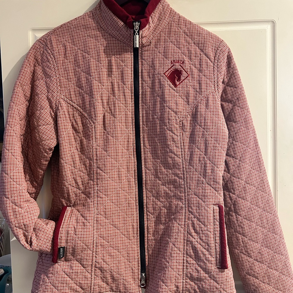 Ariat Women's Quilted Jacket - Red Plaid